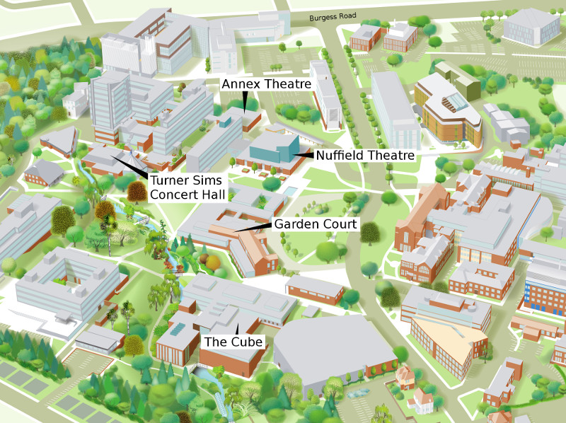 Highfield Venues Map